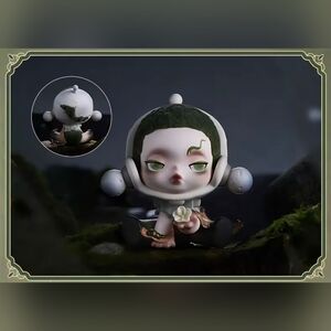Skullpanda Ink Plum Blossom Series Figures  "The Moss"